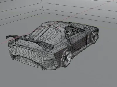 Veilside rx7  3D print model