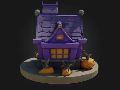 Haunted House  Enter If You Dare 3D model