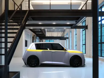 Renault R4Tune Concept 3D model