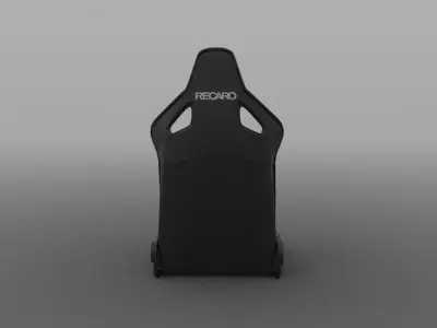 Banco Recaro 3D model