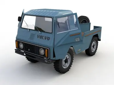 VOLVO LAPLANDER C202 1977 3D model