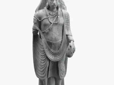 Statue ancient 1 3D model