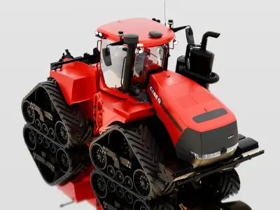Case IH Quadtrac Tractor Ultra High Detail  Premium Low-poly 3D model
