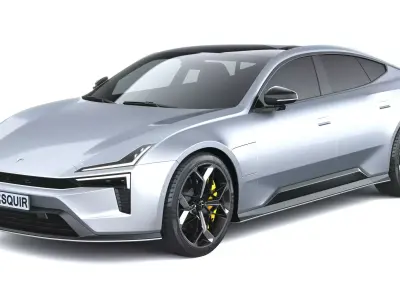 Polestar 5 2026 3D model