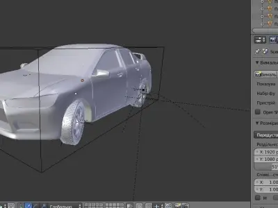 Mitsubishi Lancer 3D model purchase
