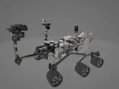 Marsh Rover 3d model 3D print model