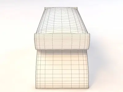 Bolier Modern Luxury Biedermeier Stool 92014 3D model