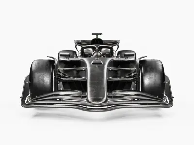 Formula 1 2025 Car High Detail Mid High Poly 3D Model 3D model