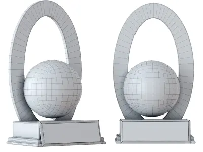 Sports awards 3D model