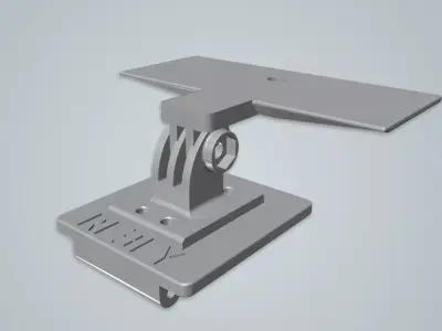 GoPro or camera rc car mount for REELY Carbon Fighter Evo 3D print model