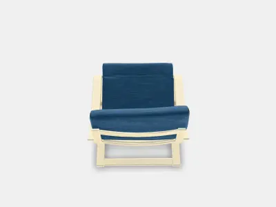 POANG Armchair 33 Low-poly 3D model
