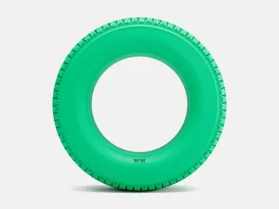 15x8 BFGoodrich Radial TA Tire 275-60-15 3D print model