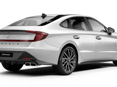 Hyundai Sonata N-Line 2020 3D model