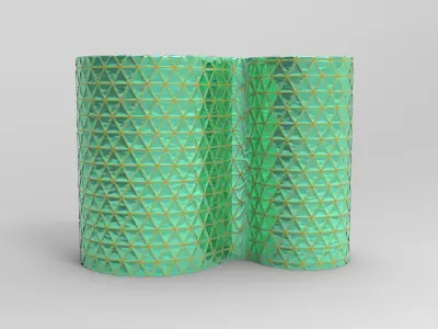 Hosti Pen Holder Low-poly 3D model