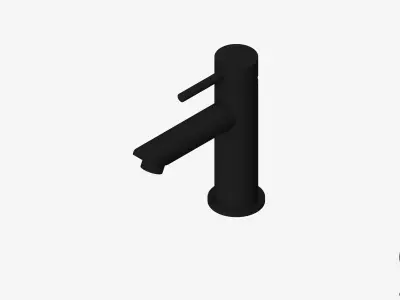 Basin Mixer - Luxury - Pin Low-poly 3D model
