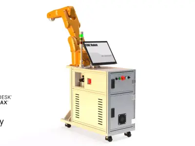 robotic arm 3D model