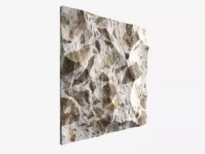 507-RockPanel sandstone wall art 3D model