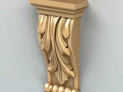 Corbel 015 3D model