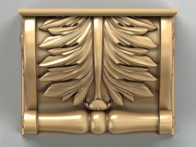 Corbel 009 3D model
