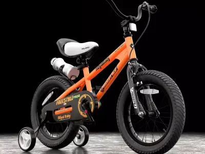 Royal Baby BMX Junior Bike 3D model