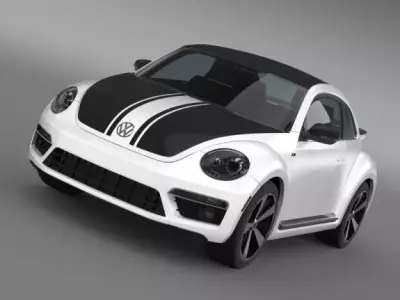 VW Beetle GSR 2013 3D model