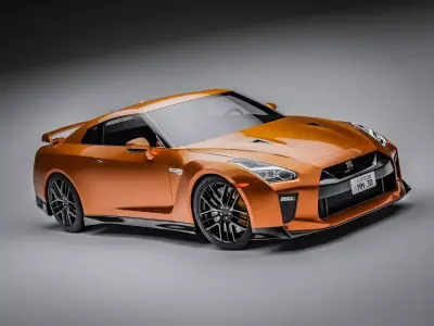 Nissan GTR R35 2022 3D model