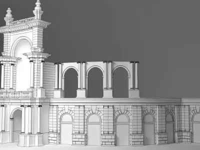 Semperoper Dresden 3D model