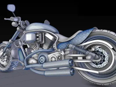 HARLEY DAVIDSON 3D model