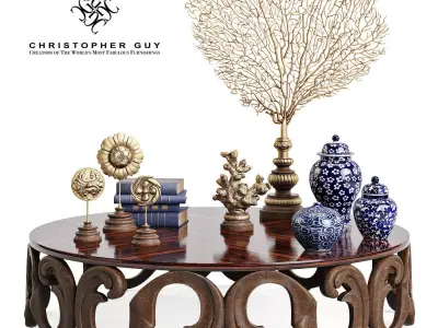 Christopher Guy Cocteau Table 3D model