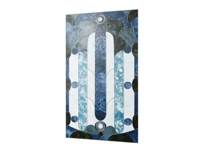 Stained Glass Window 3D model