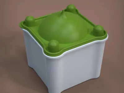 Dome Jar 3D print model
