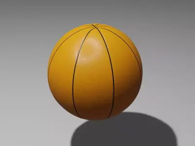 Basketball Ball 3D Model 3D model