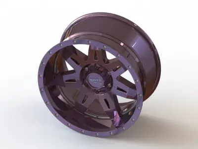 Cast rim MOTO METAL - MO975 3D model