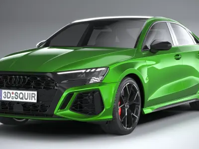 Audi RS3 Sedan 2022 3D model