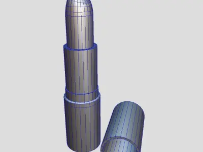 Lipstick 2 Low-poly 3D model