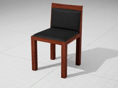 MolteniC Teatro Chair UE4 Low-poly 3D model