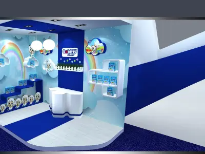Exhibition - Area - 21X9 3DMAX2009-44012 3D model