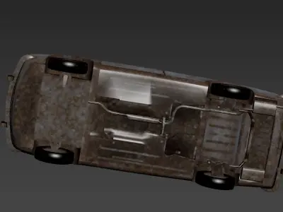 The jedi survival car 3D model