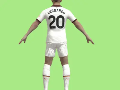 T-Pose Bernardo Silva Manchester City 23-24 3D model