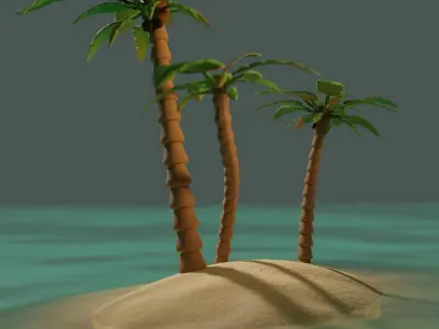 Palm tree Free 3D model