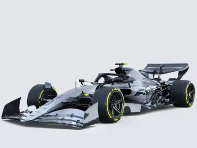F1 Concept 2022 Template 3D model