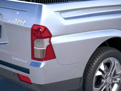 SsangYong Action Sports 2013-2018 3D model