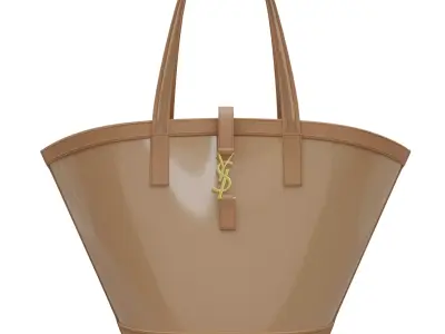 Saint Laurent Panier Bag Low-poly 3D model