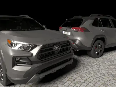 Toyota RAV4 TRD 3D model