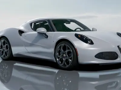 Alfa Romeo 4C- Photorealistic 3D model