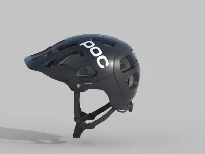 Trail Cycling Helmet Low-poly 3D model