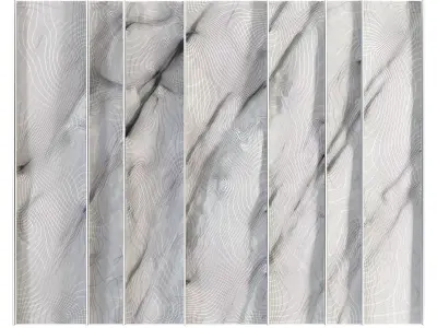 Decorative Rock Wall Panel 1 3D model