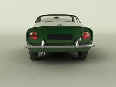MG MGB Berlinetta Coune 3D model