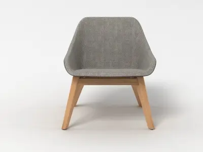 Zeitraum Morph Lounge Chair 3D model