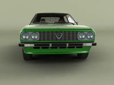 Lancia Beta HPE 3D model